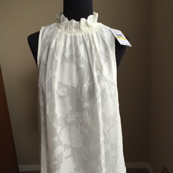 Michael Kors Tops - Michael Kors  Ivory Blouse Top M NWT FINAL PRICE!!